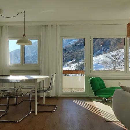 Big Studio, Just Renovated, Great Views, With Free Parking Апартаменты Лойкербад