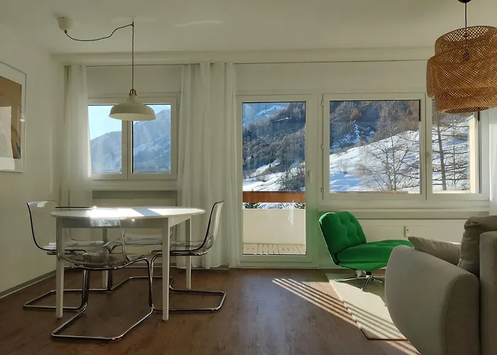 Big Studio, Just Renovated, Great Views, With Free Parking Daire Leukerbad