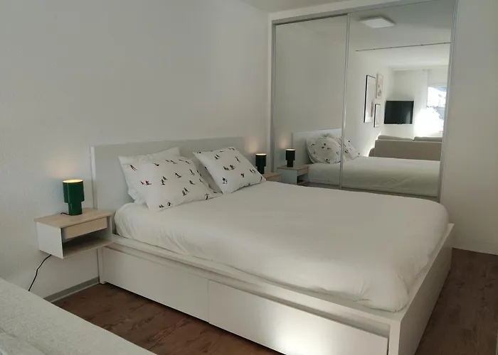 Big Studio, Just Renovated, Great Views, With Free Parking Daire